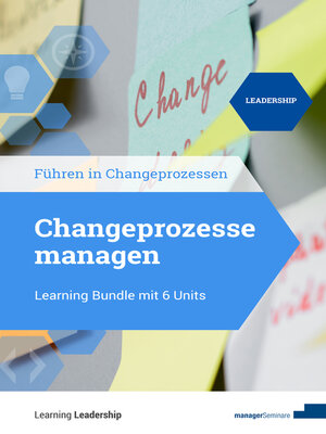cover image of Changeprozesse managen